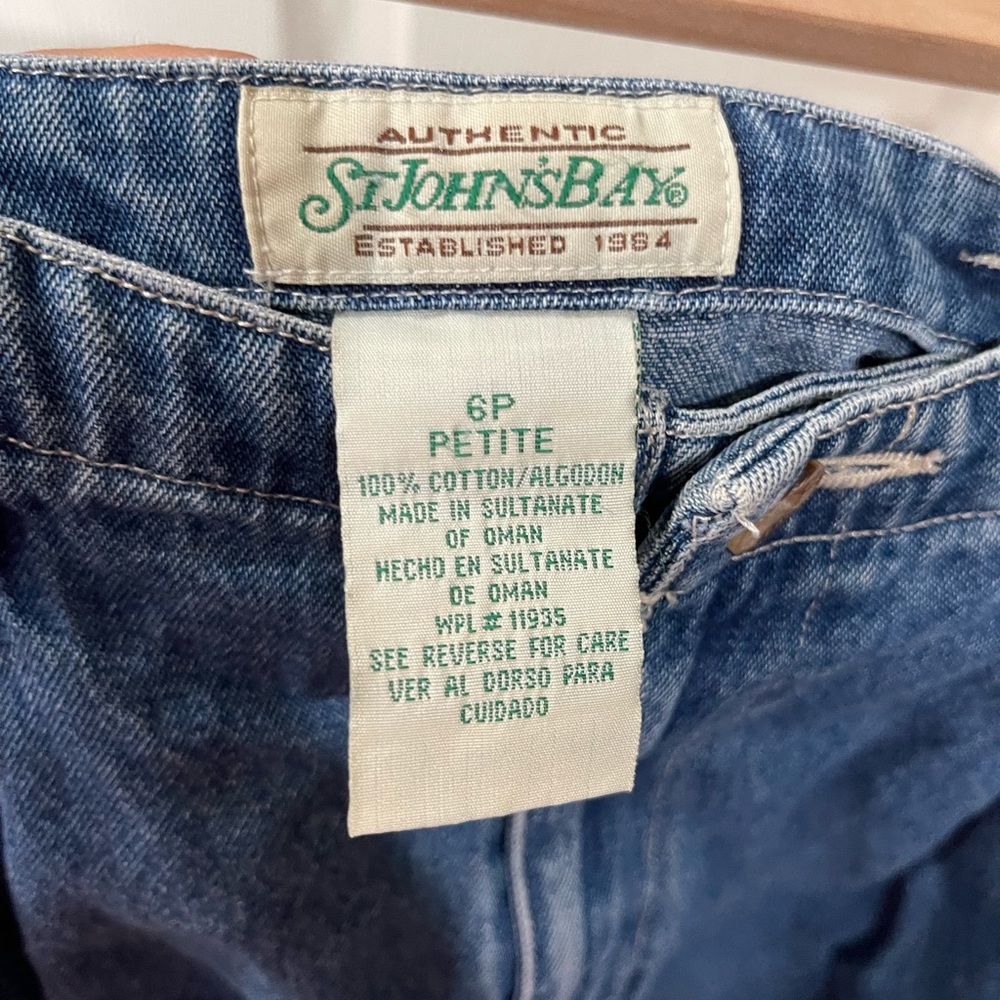 Vintage St John’s Petite Denim Shorts